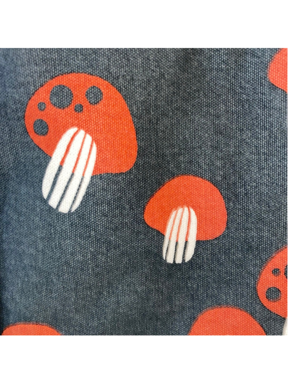 Women's Maika Crossbody Commuter Tote Bag Mushroom Mendocino Print - Picture 6 of 10